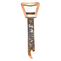 Zodiac Sign Corkscrew and Bottle Opener, 1950s, Mid-Century Modern Collectible