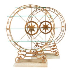 Set di 2 mensole con segni zodiacali