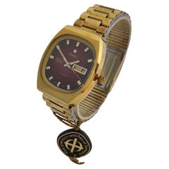 Zodiac SST 36000 REF.863 9713114 Seltene Ox-Blood Rot Vignette Zifferblatt Automatik MEN