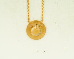 Zodiac Taurus 18 Karat Gold Plated Necklace Suneera