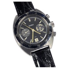 Zodiac Vintage Large Steel Mechanical Wrist Watch