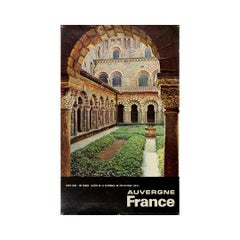 Circa 1955 original travel poster Notre-Dame du Puy-en-Velay - Auvergne