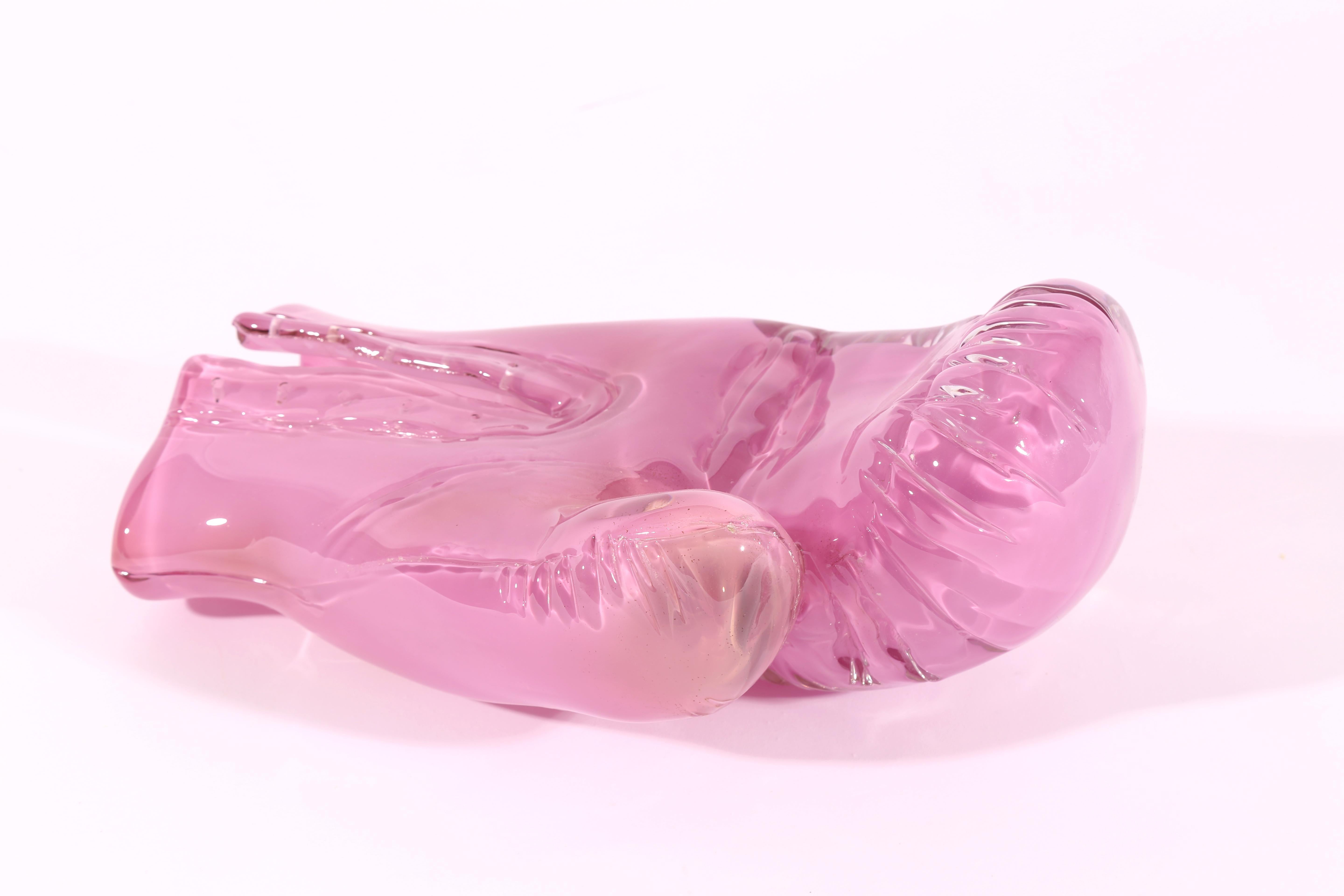 Zoe Buckman Still-Life Sculpture - Bubblegum Boxing Glove 