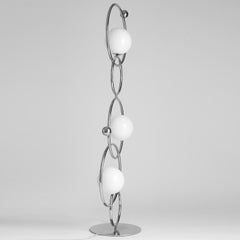 Zoe Chrome Floor Lamp