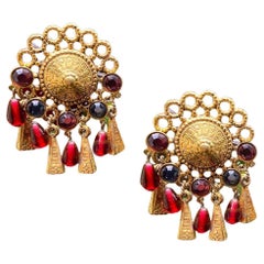 ZOE COSTE vintage earrings