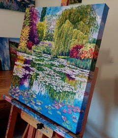 Giverny in May, Painting, Oil on Canvas