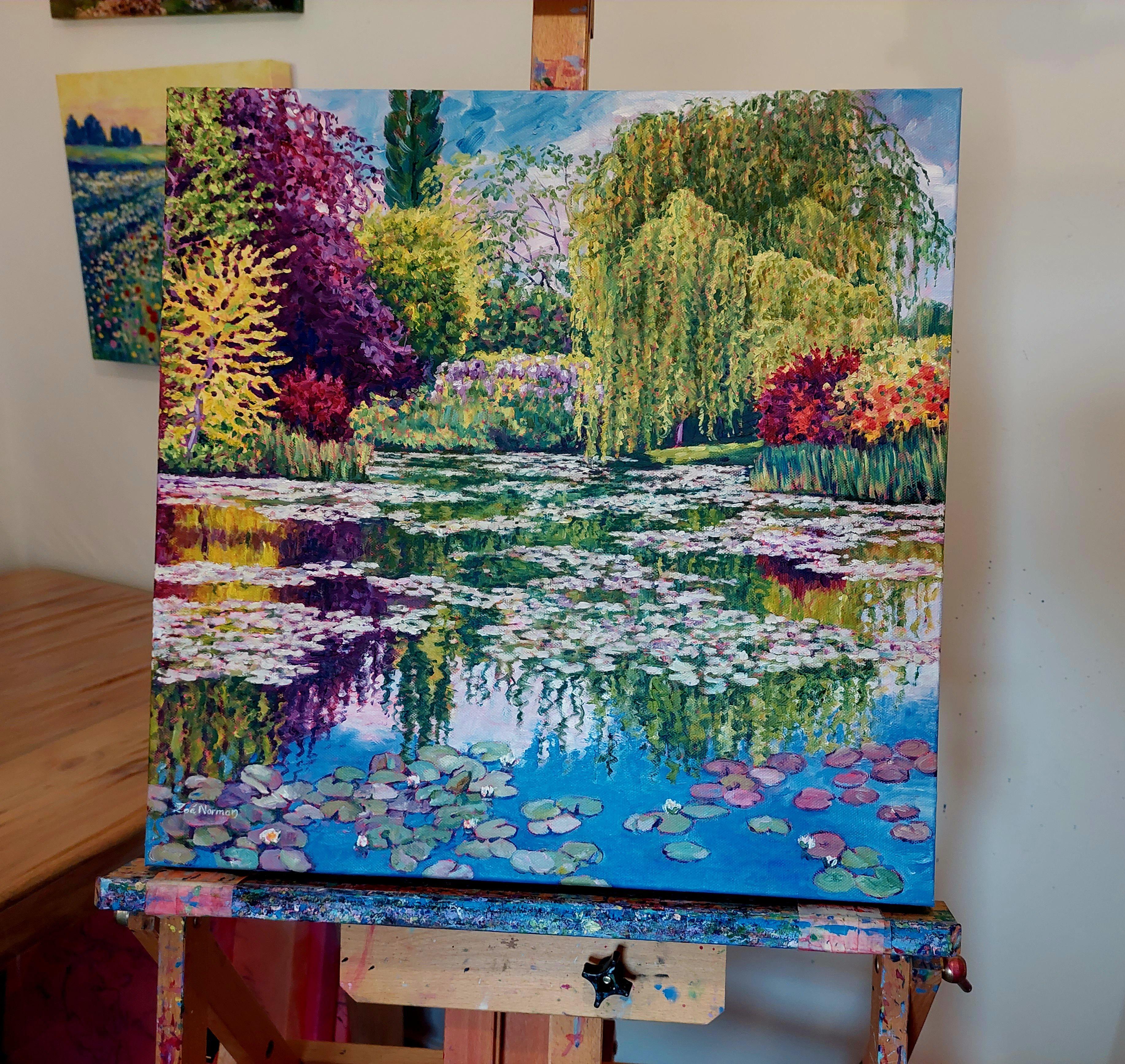 Giverny in May, Painting, Oil on Canvas 2