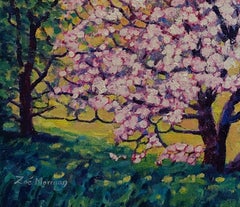 Hidden Blossom, Painting, Oil on Canvas
