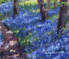 Summer Blues, Painting, Oil on Canvas