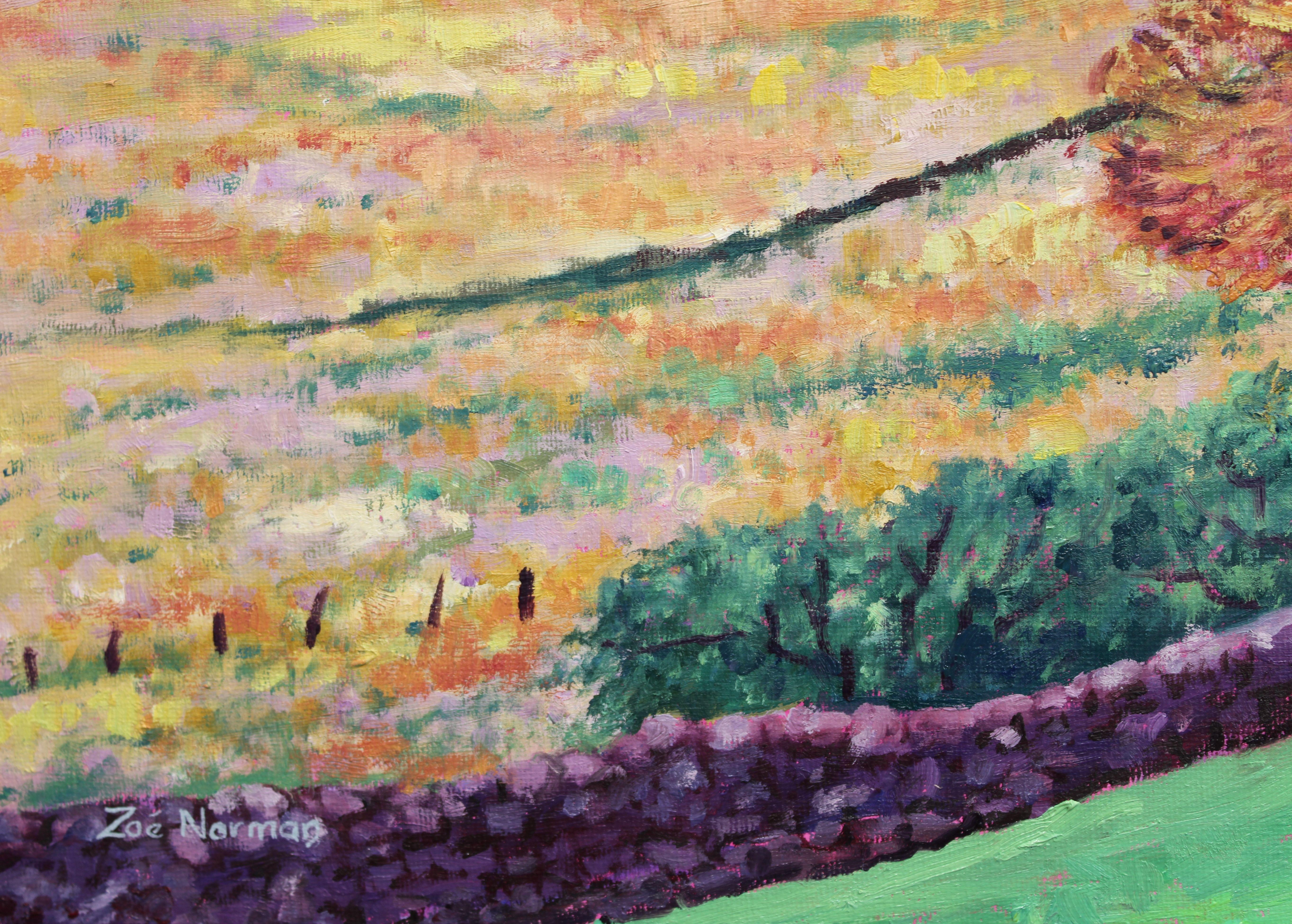 The Lakes, Gemälde, Öl auf Leinwand (Impressionismus), Painting, von Zoe Elizabeth Norman