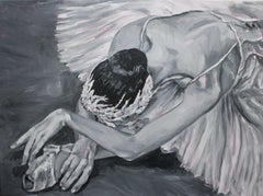 The Swan, Painting, Oil on Canvas