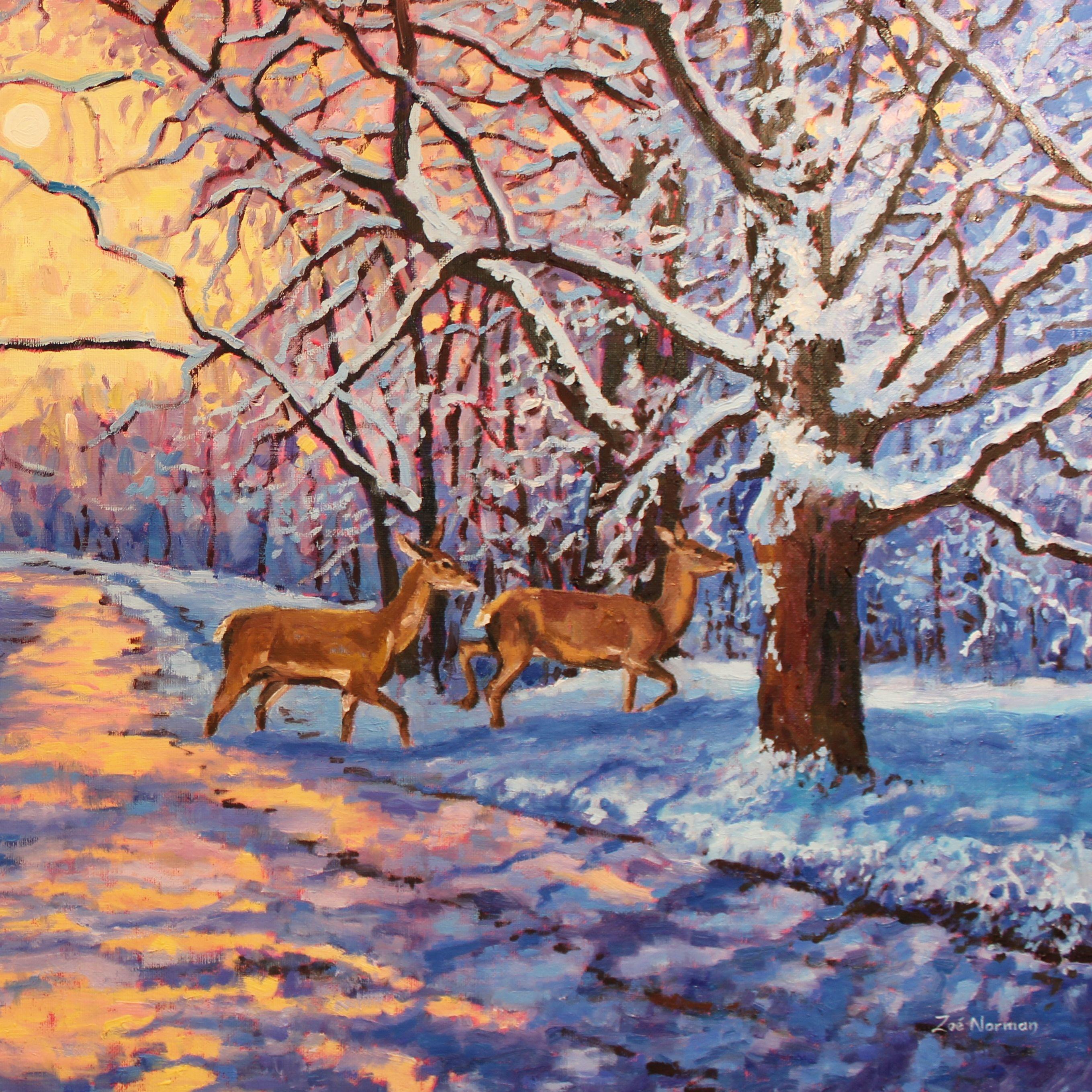 Winter, Painting, Oil on Canvas 2