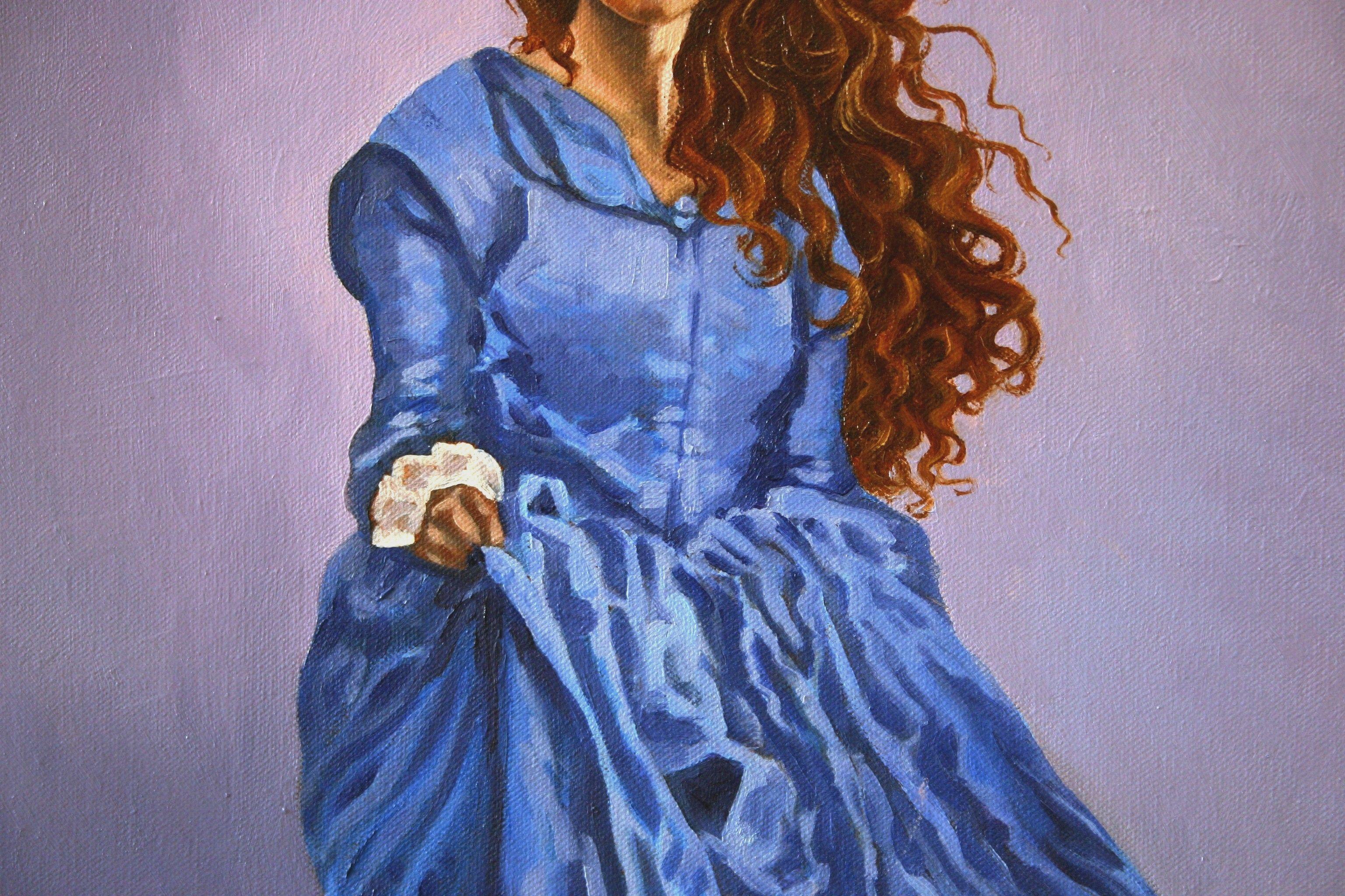 Contemporary Impressionism    This painting was inspired by Emily Bronte's classic novel Wuthering Heights.    â€œI wish I were a girl again, half-savage and hardy, and free.â€  ? Emily BrontÃ«, Wuthering Heights    The artist spent most of her own