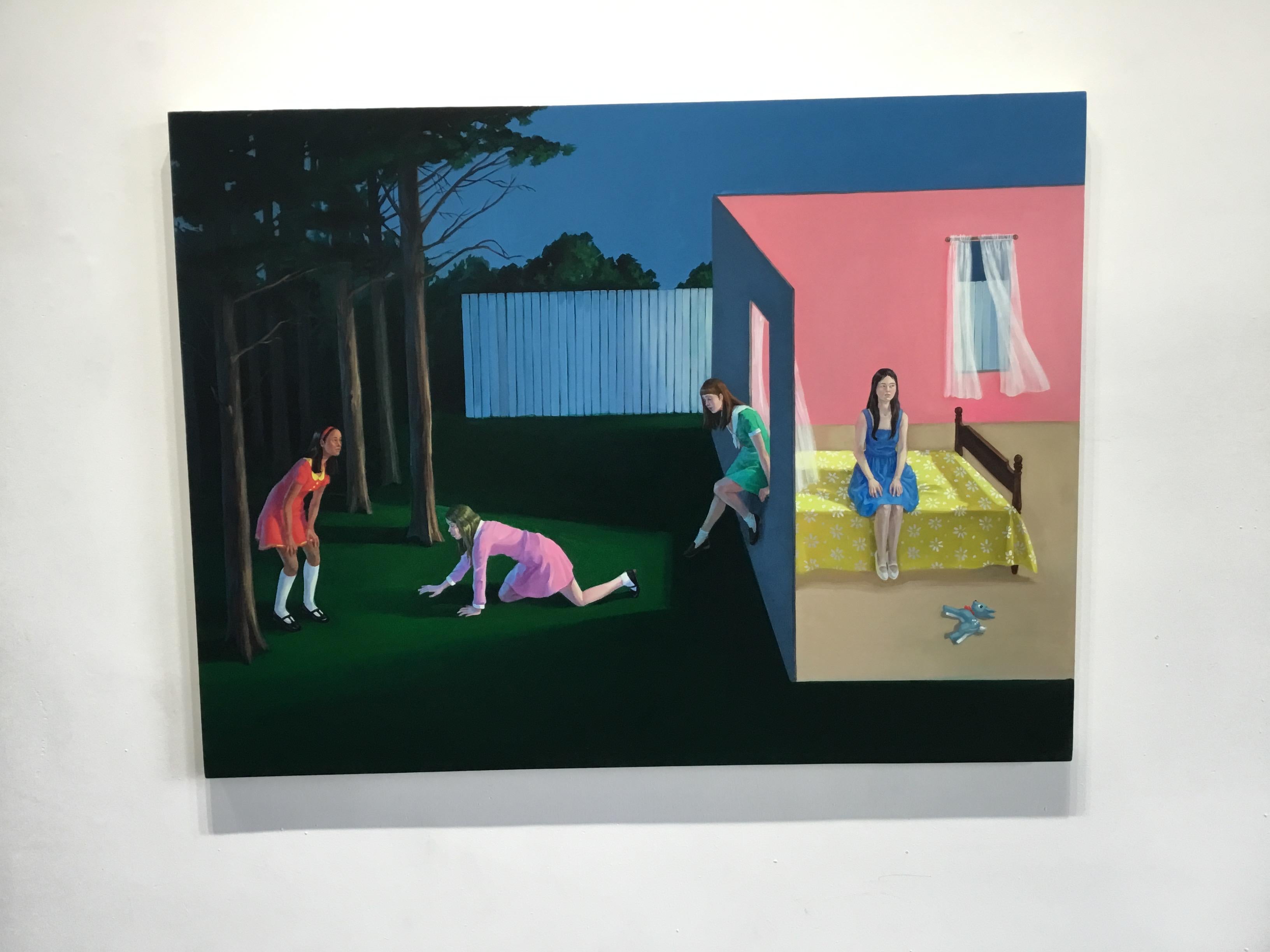 Mirador - Painting Contemporáneo de Zoe Hawk