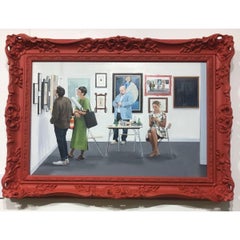 Look Mum My Painting got into Art Basel by Zoe Moss