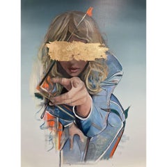 Swift - dipinto ad olio di Zoe Moss (Taylor Swift)