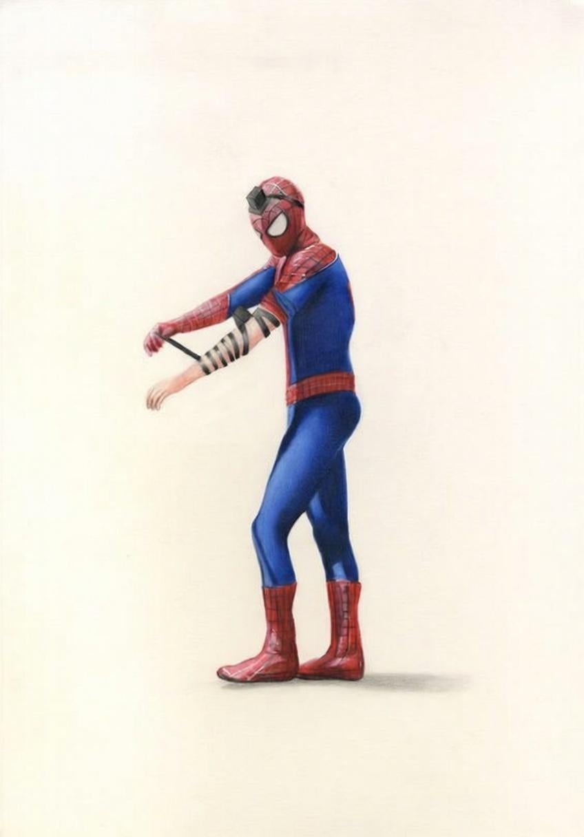 Jüdischer Spiderman, Kunstdruck, Pop Art, Superheld, Jüdische Kunst, Chanukka
