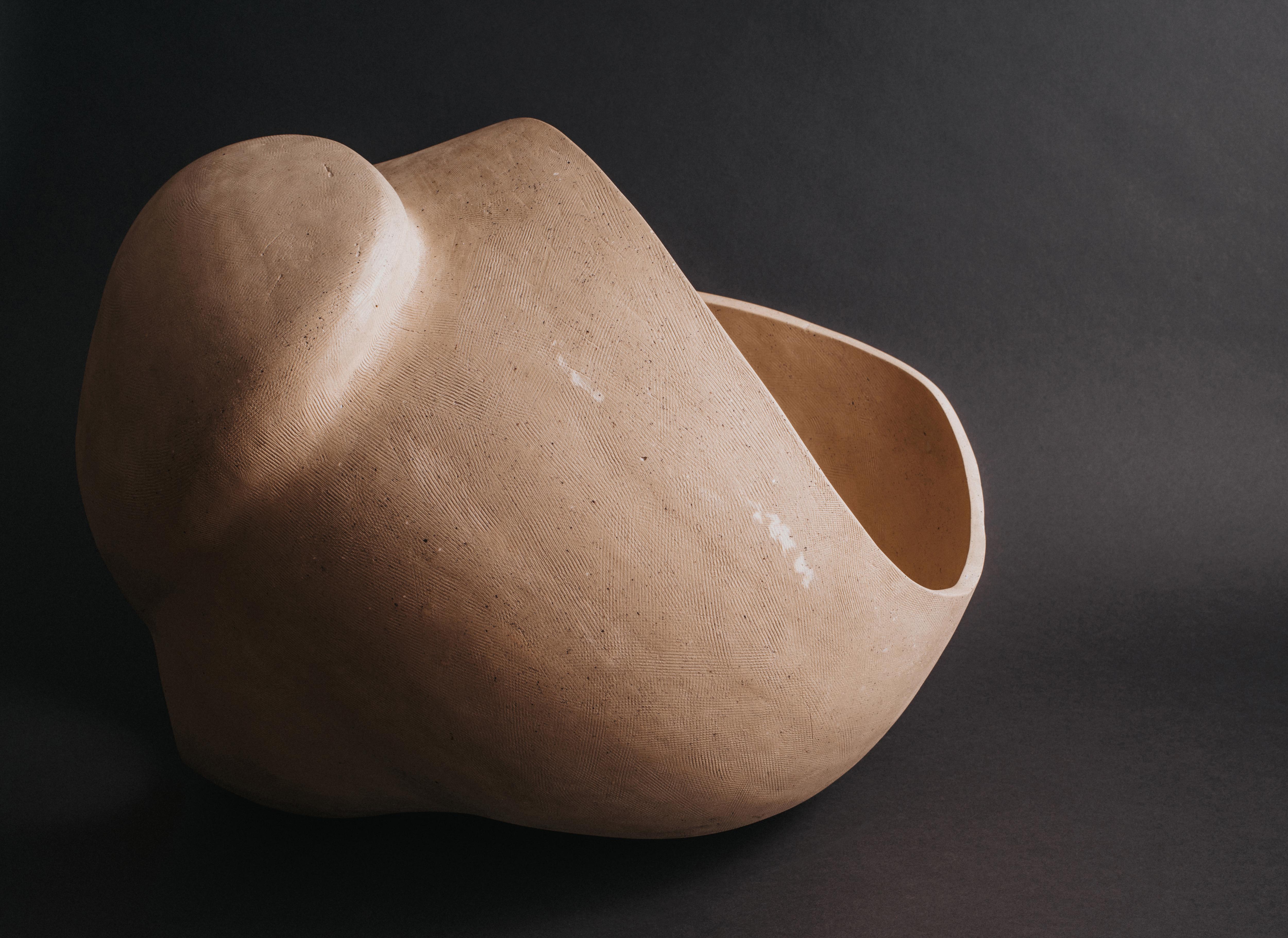 Fired Zoë Powell, Ceramic Vessel 03, Magnolia Series, 2021 For Sale
