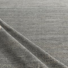 Zoe Rose Grass Modern Wool Gray-Ivory Hand Woven Rug 12' X 15'