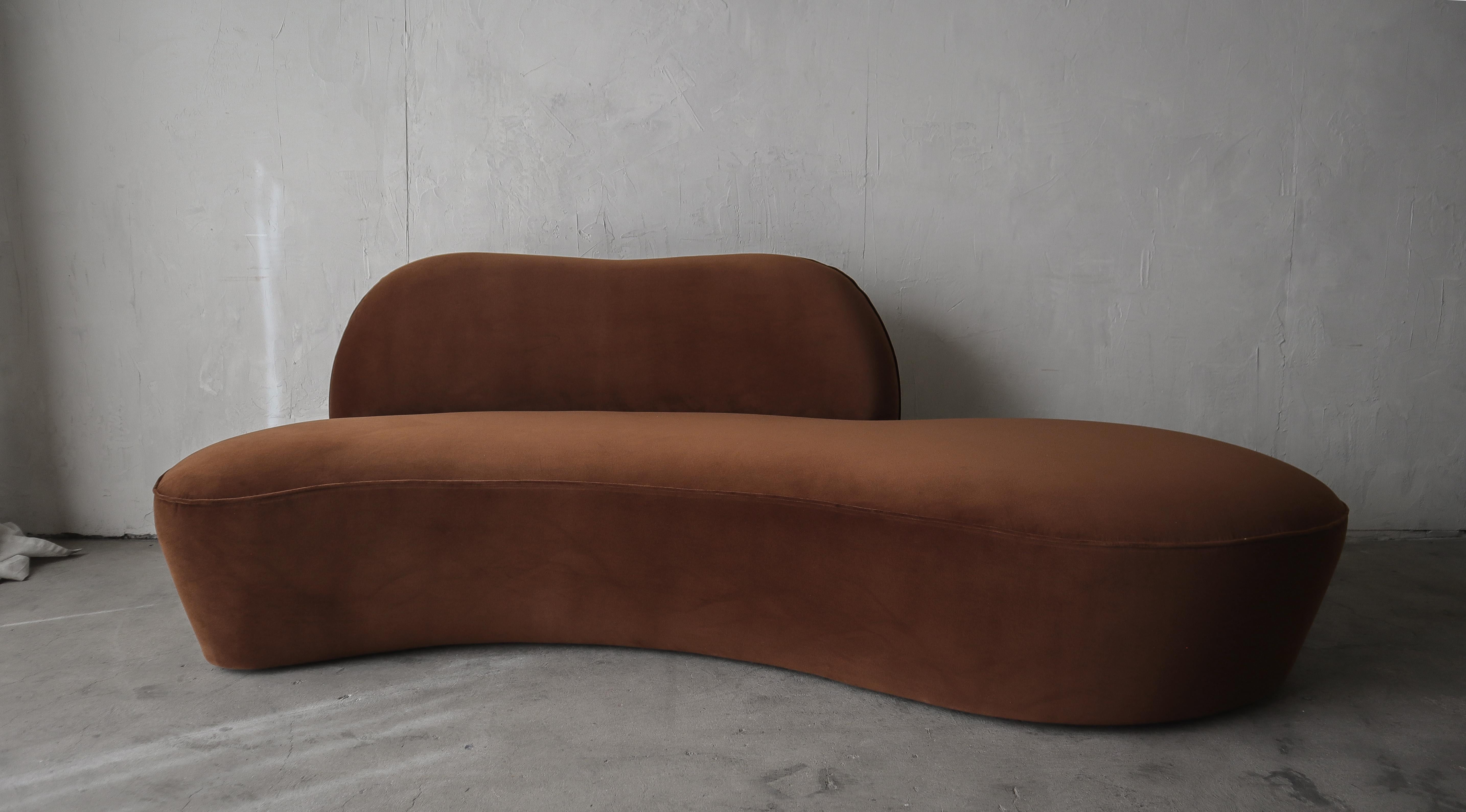 Sofá Zoe de Vladimir Kagan para American Leather Posmoderno en venta