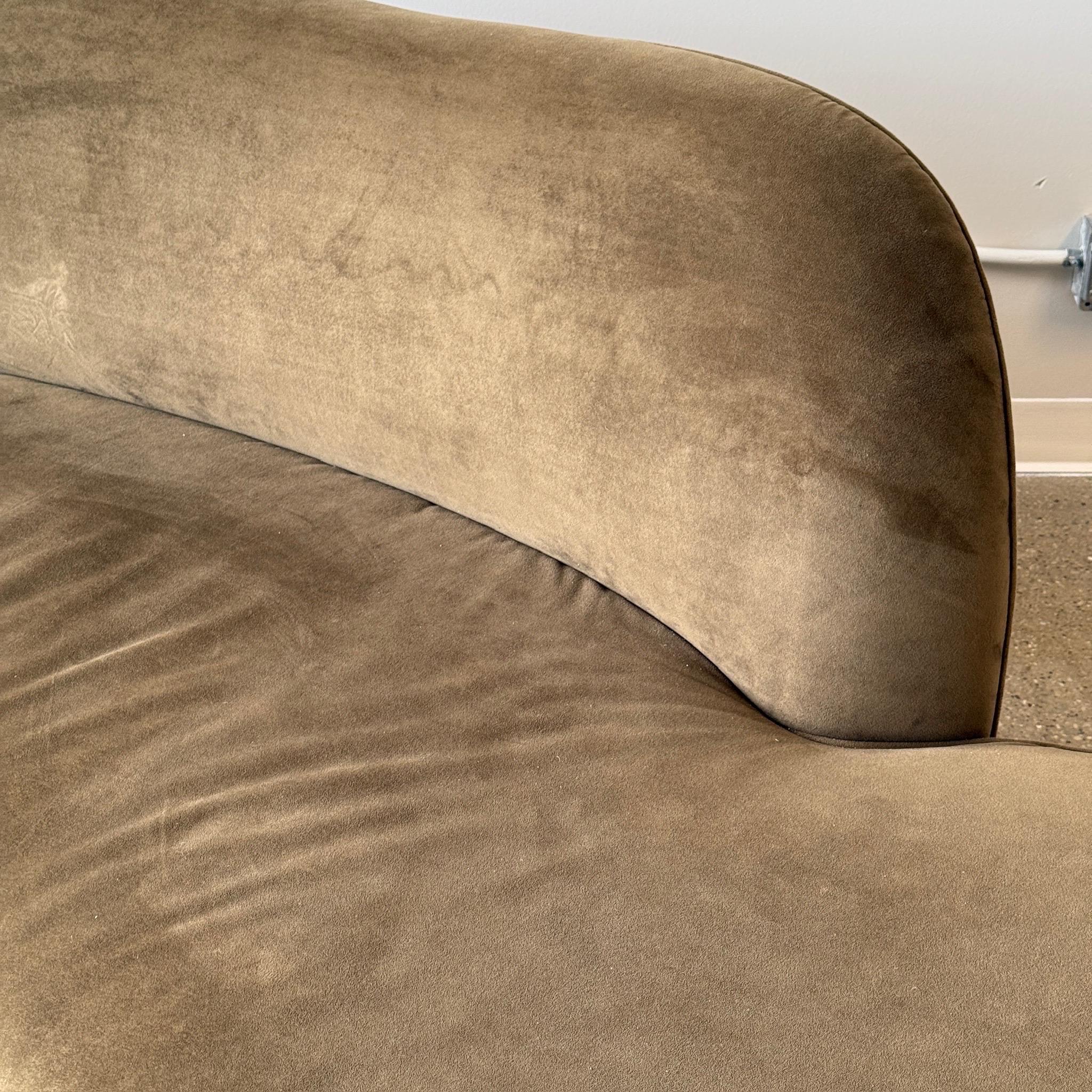 Sofá Zoe de Vladimir Kagan para American Leather Moderno de mediados de siglo en venta