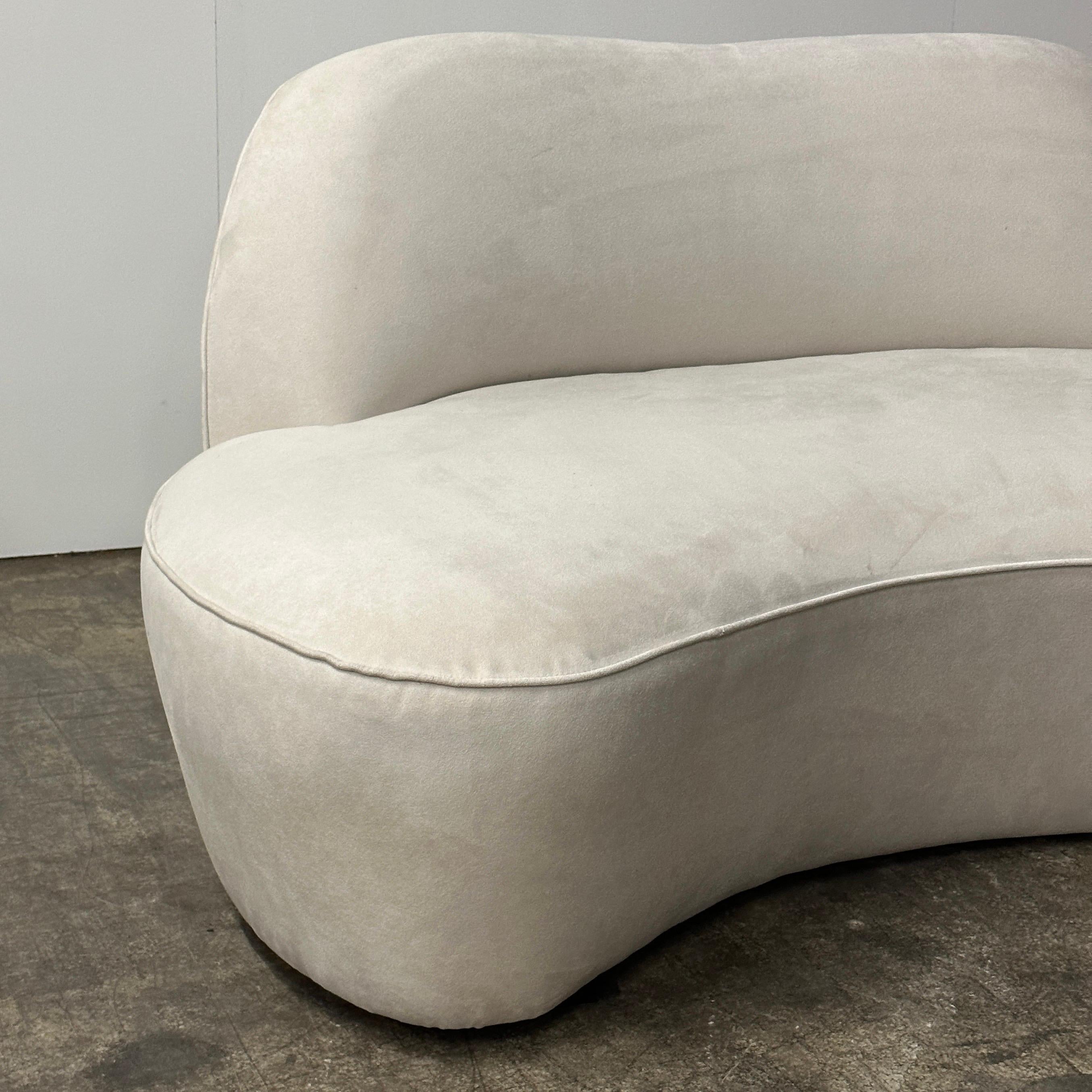 Contemporary Zoe Sofa by Vladimir Kagan for American Leather