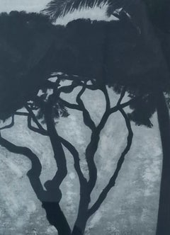 Albero della vita. Disegno a tecnica mista, Bianco e nero, Artista polacco
