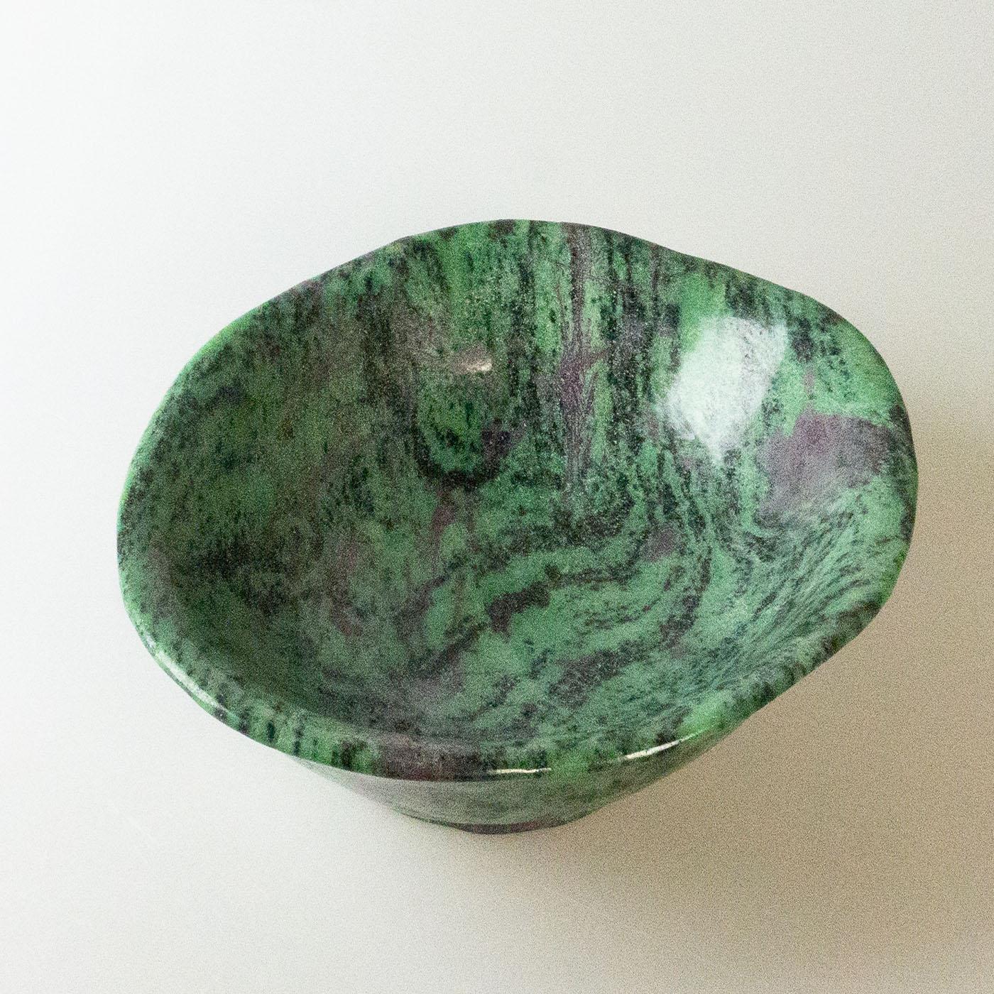 Stone Zoisite Ruby Cup For Sale