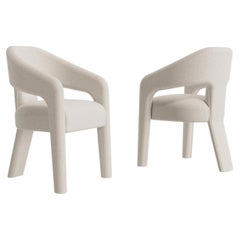 Zola Dining Chair by Casa Magna - Modern Upholstered Fabric Design