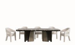 Zola Dining Chair by Casa Magna - Modern Upholstered Fabric Design