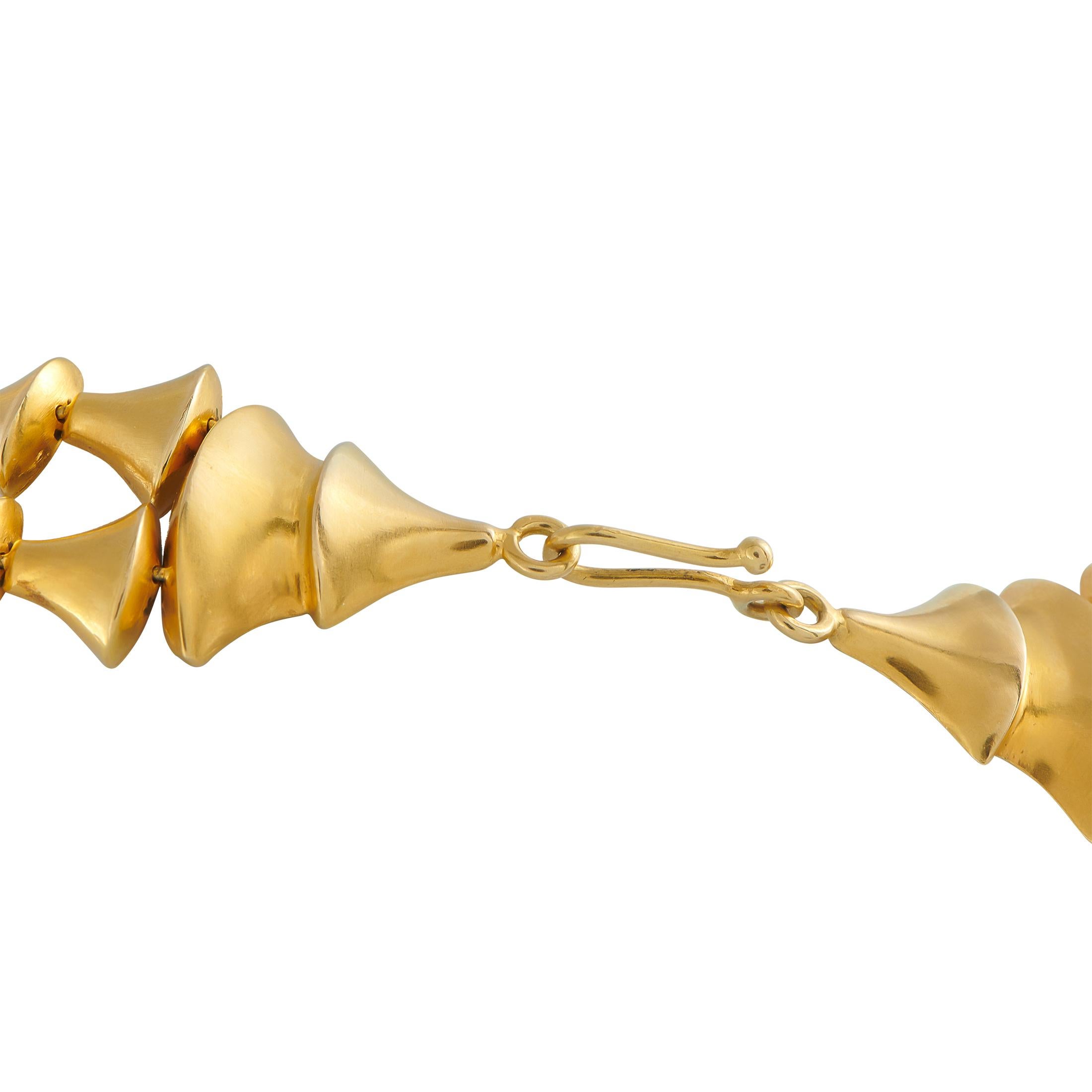 Zolotas 18K Yellow Gold Necklace ZL03-101525 en Excelente estado para la venta en Southampton, PA