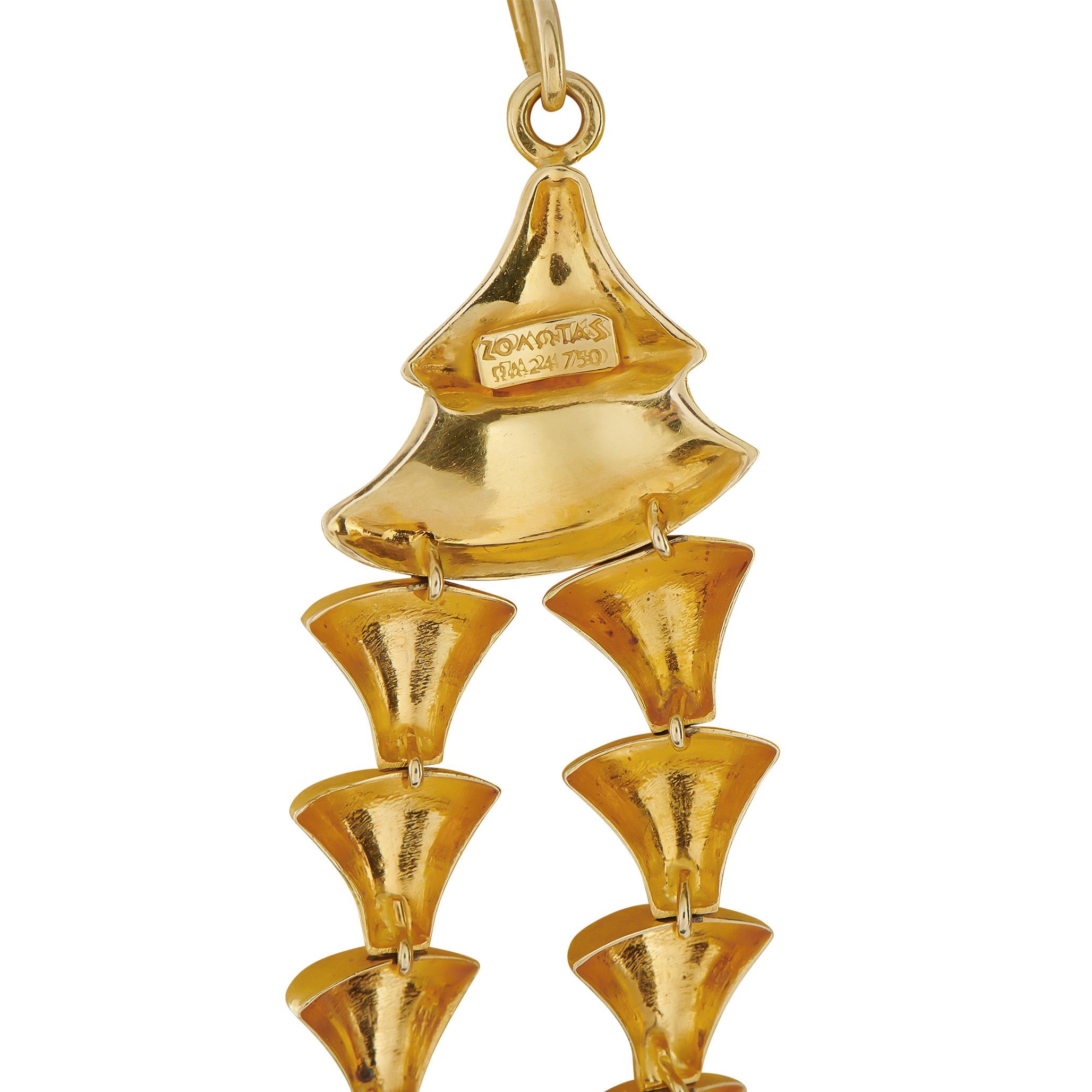 De las mujeres Zolotas 18K Yellow Gold Necklace ZL03-101525 en venta