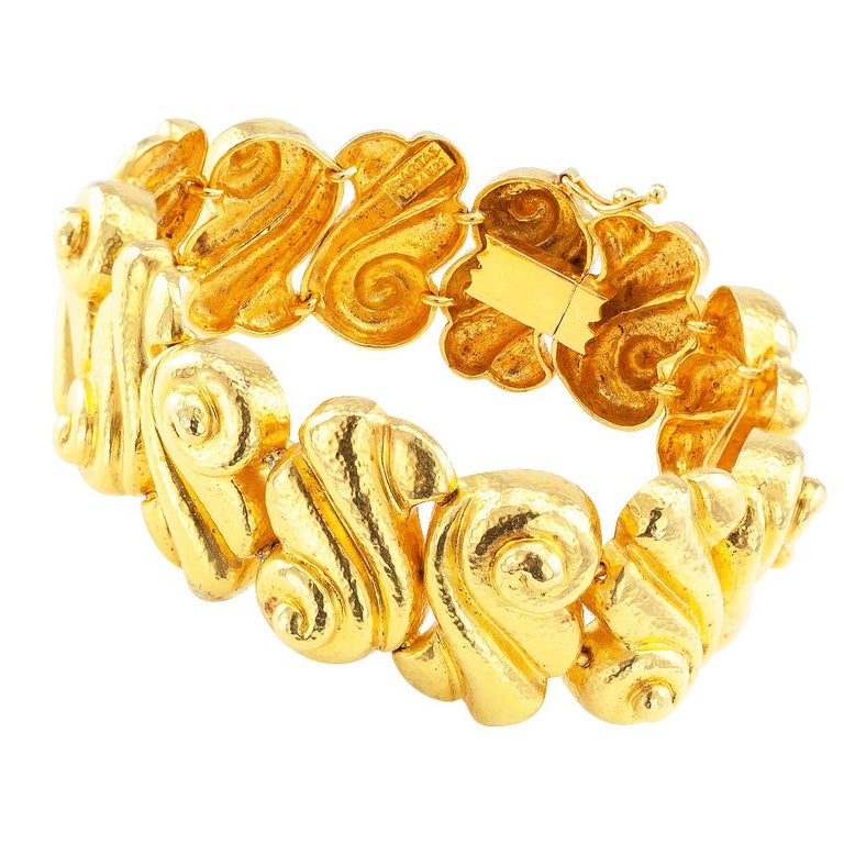 Zolotas 22 Karat Gold Bracelet at 1stDibs 22 carat gold bracelet, gold bracelet 22 carat, gold