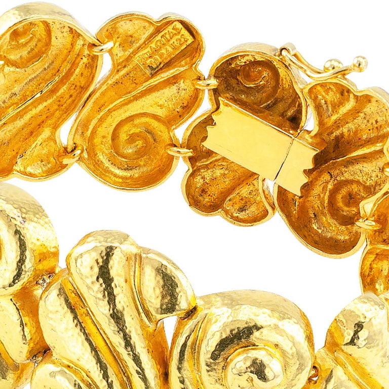 Zolotas 22 Karat Gold Bracelet at 1stDibs 22 carat gold bracelet, gold bracelet 22 carat, gold