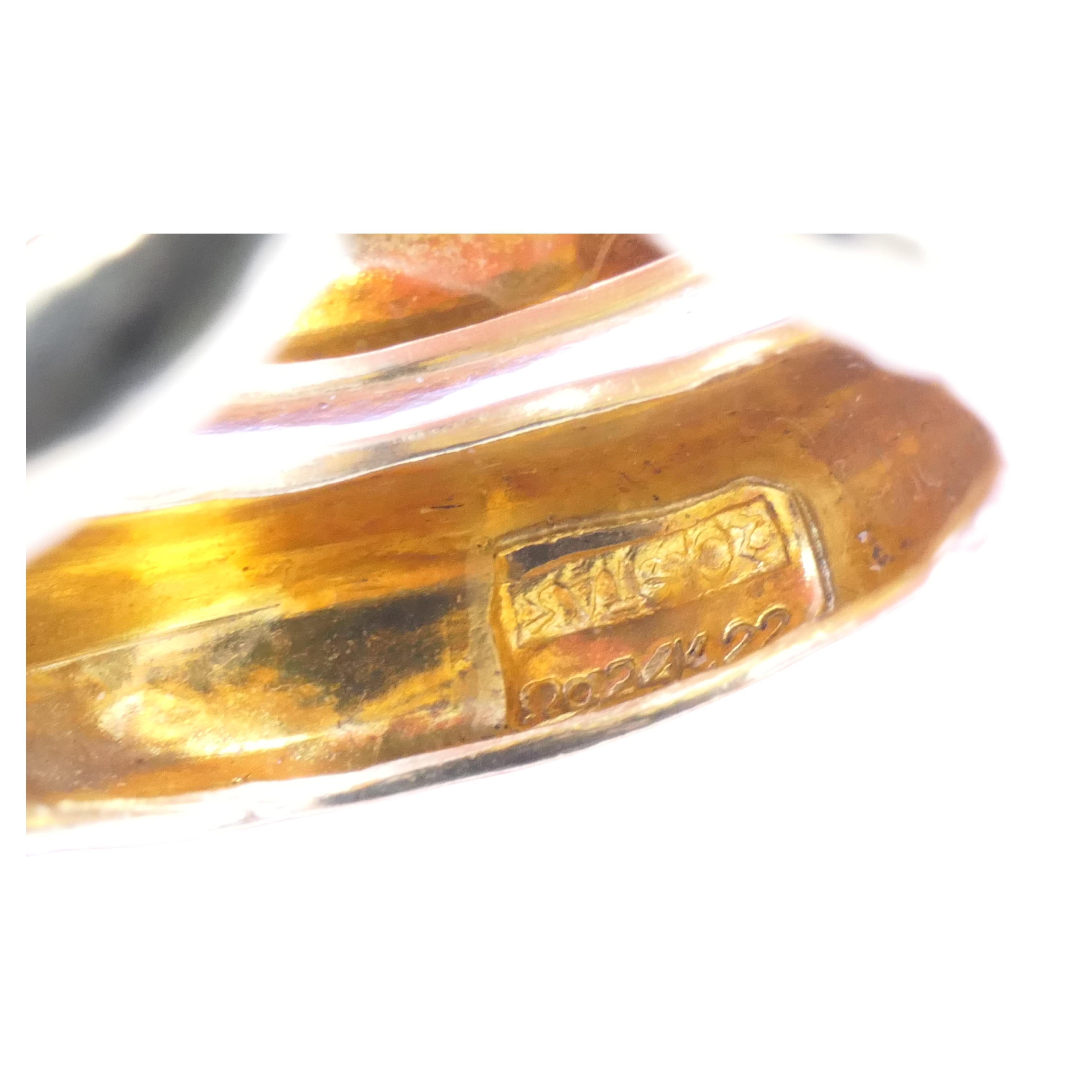 Zolotas 22k Gold Double Band Ring 5