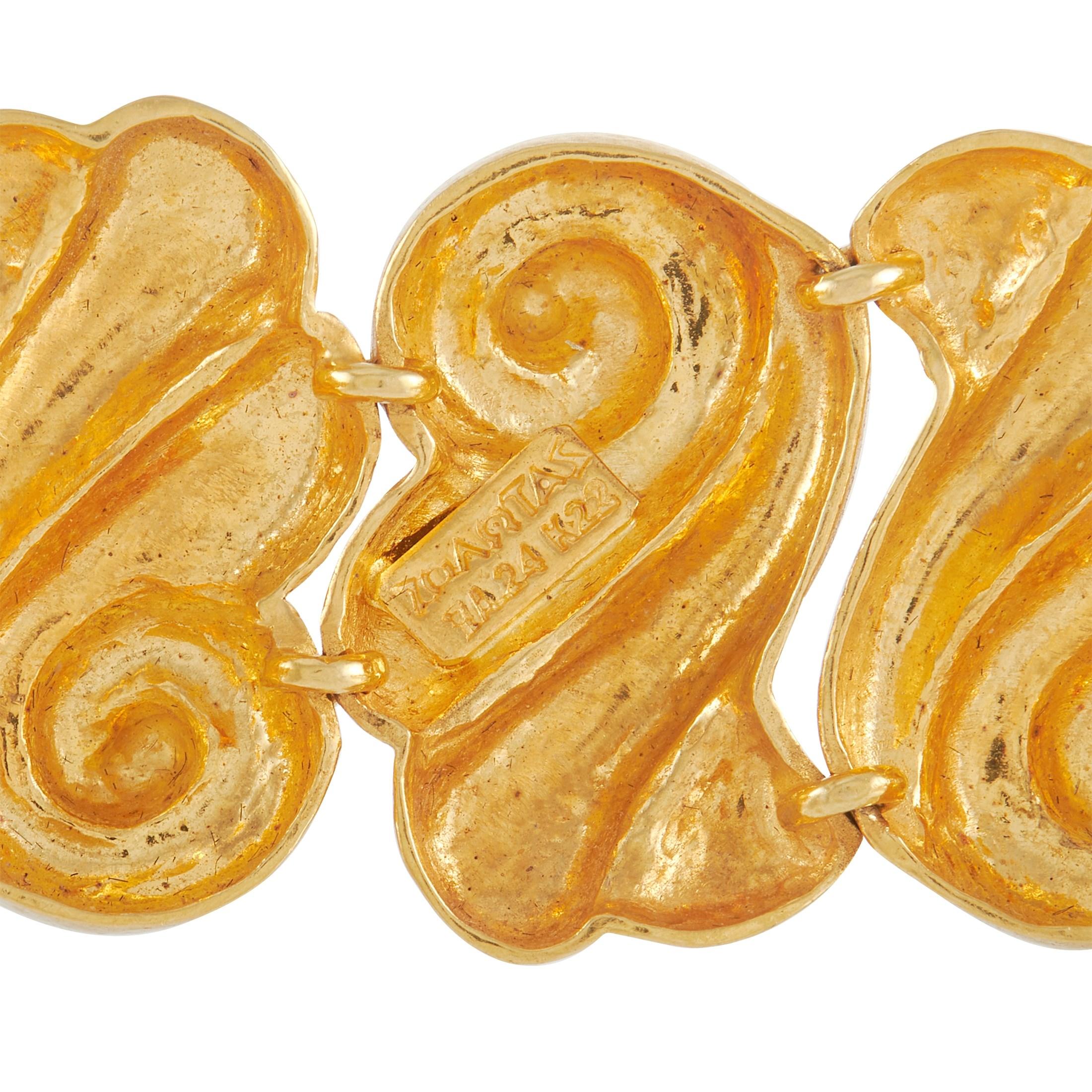 Women's Zolotas 22K Yellow Gold Bracelet