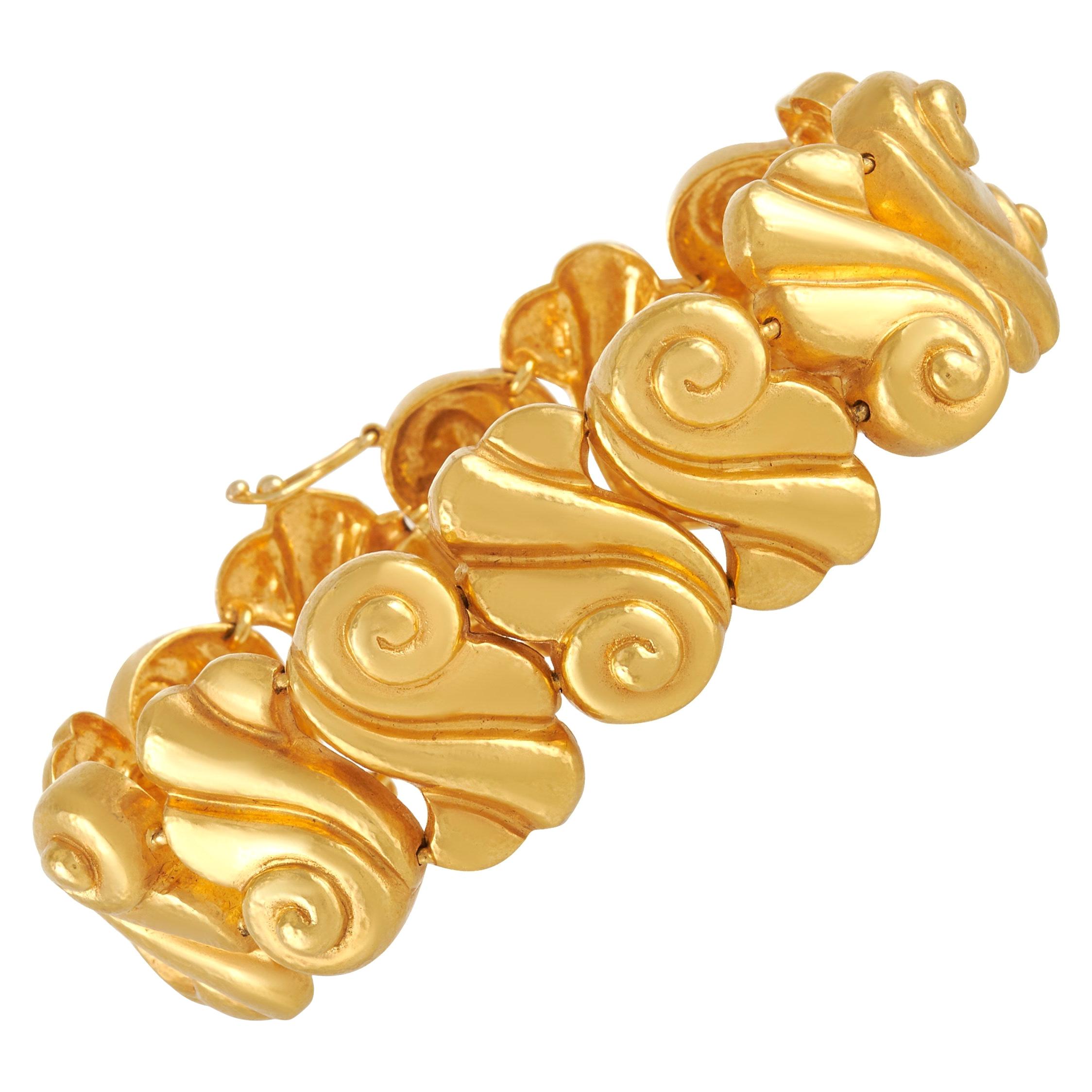 Zolotas 22K Yellow Gold Bracelet