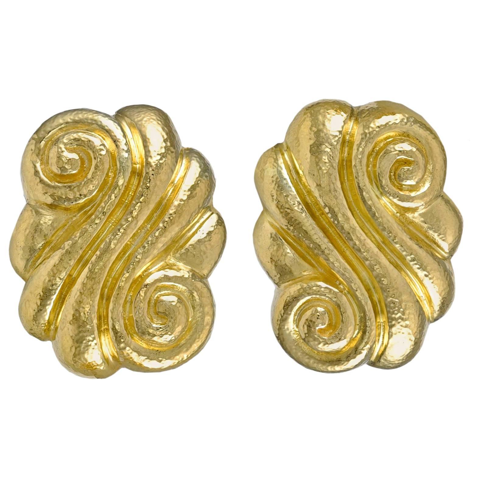 Zolotas Gold Ear Clips For Sale