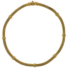 Zolotas Greece Gold Necklace