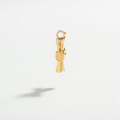 Zolotas Greek Revival Cross Yellow Gold 18 Karat Pendant Charm