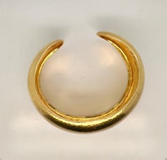 Zolotas Hammered 22k Gold Cuff Bracelet