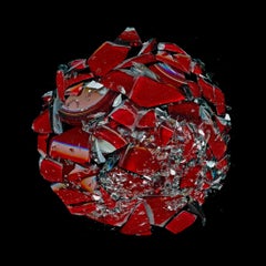 The Broken Planet Series. Set of 4 Photographs. Abstract Digital Collage