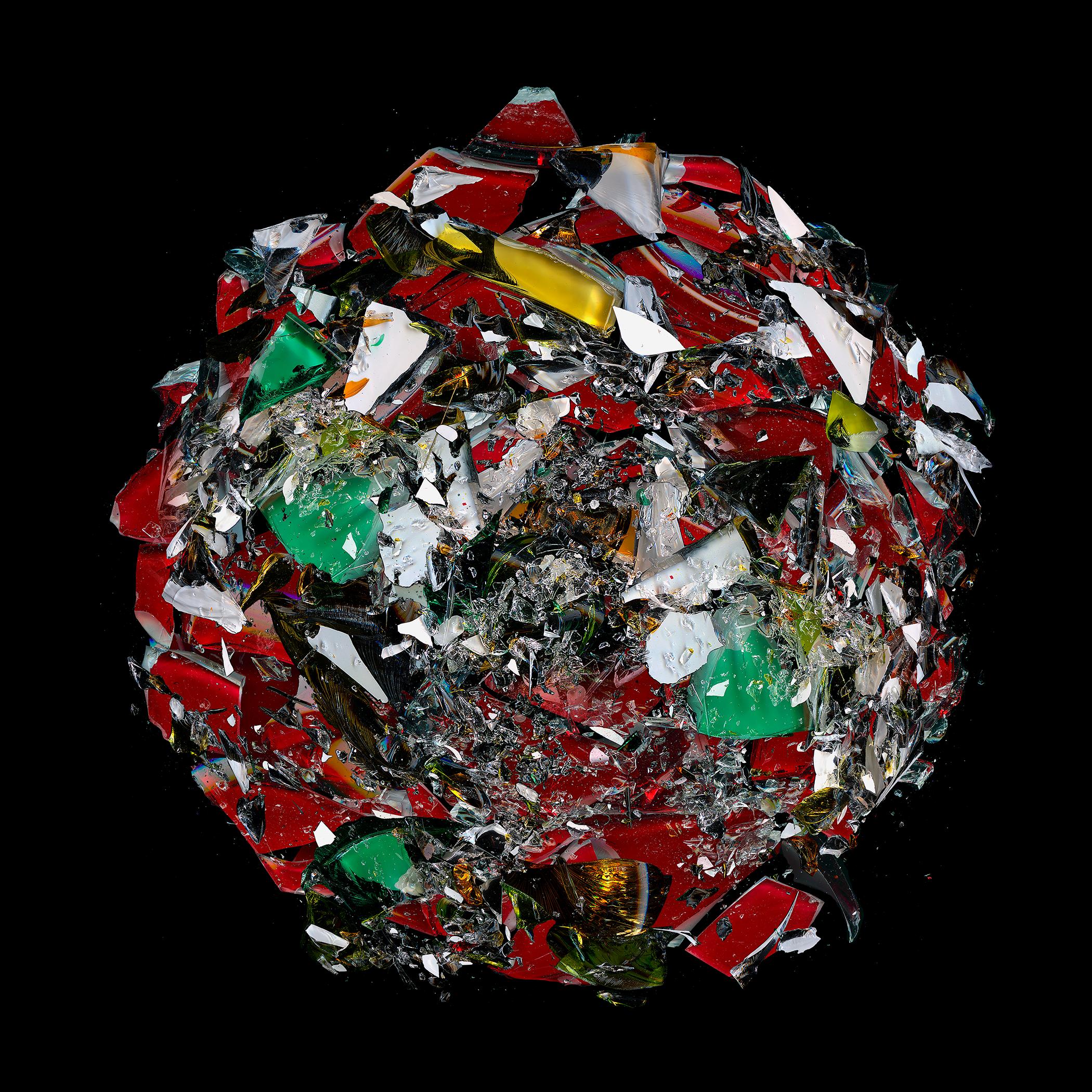 La série Broken Planet. Photographies numériques abstraites collage couleur en vente 1