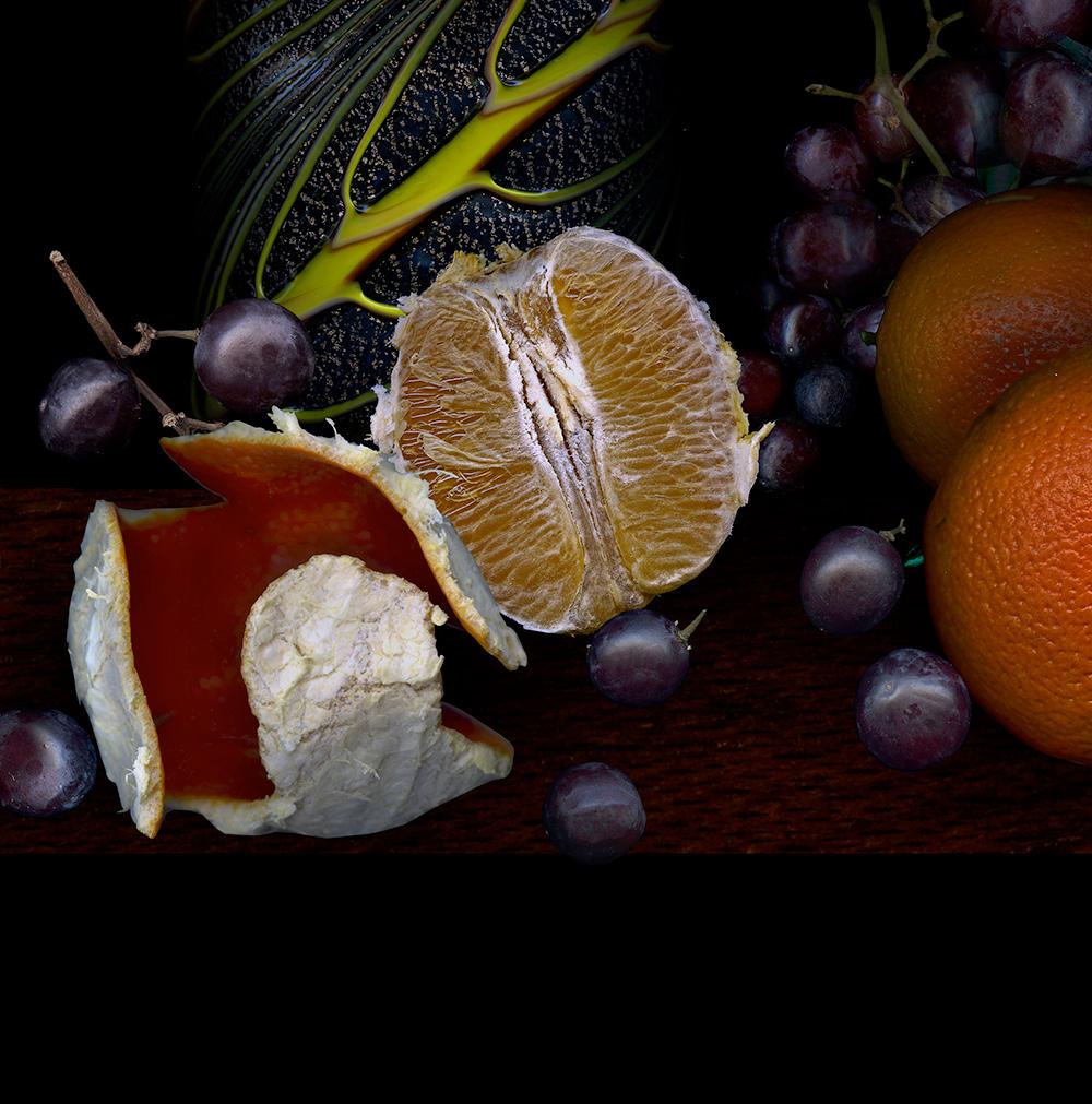 Obst aus meinem Garten #3. Früchte. Digitale Collage-Farbfotografie (Moderne), Photograph, von Zoltan Gerliczki