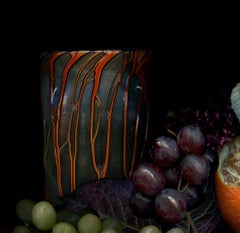 Obst aus meinem Garten #4. Früchte. Digitale Collage-Farbfotografie