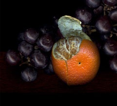 Obst aus meinem Garten #5. Früchte. Digitale Collage-Farbfotografie