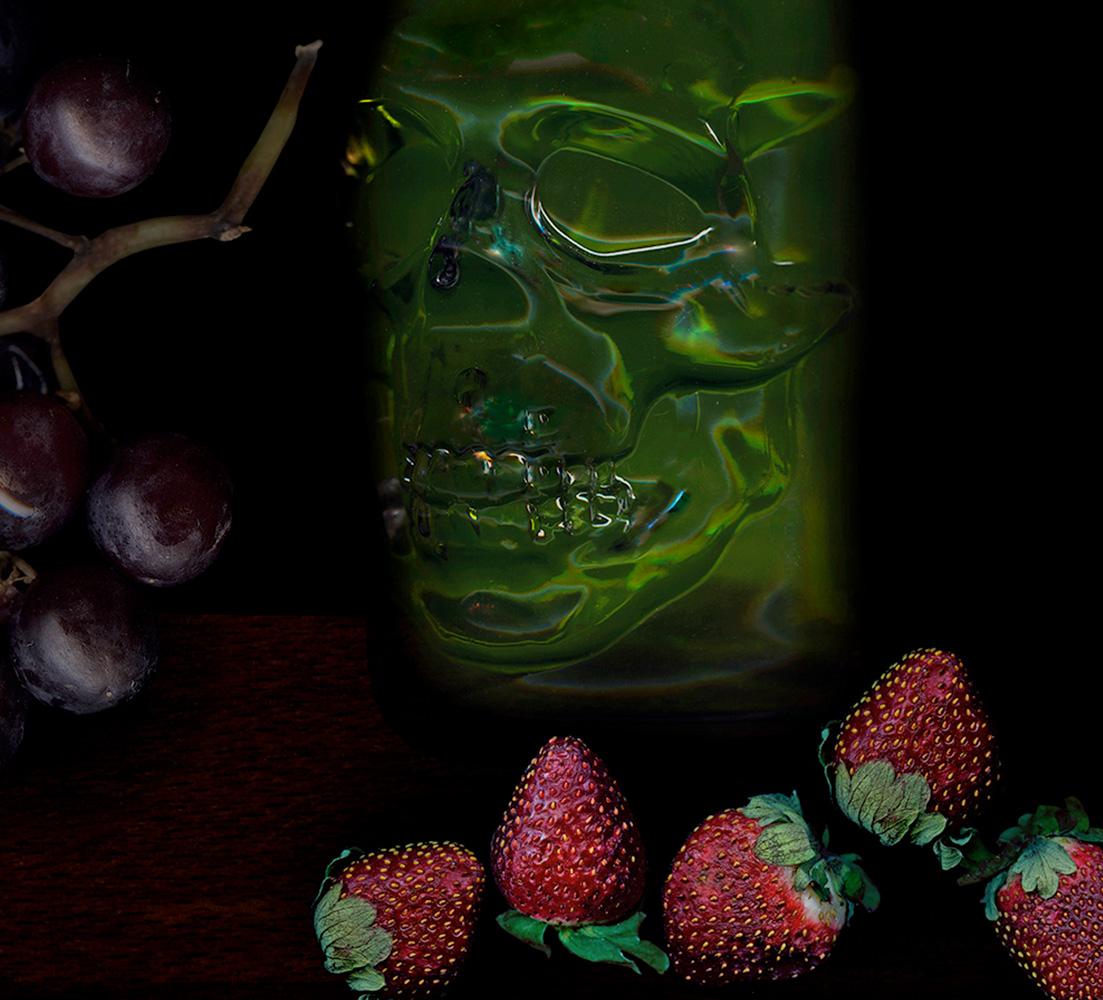 Frutas de mi huerto nº 5. Frutas. Collage digital Fotografía en color - Color Photograph Negro de Zoltan Gerliczki