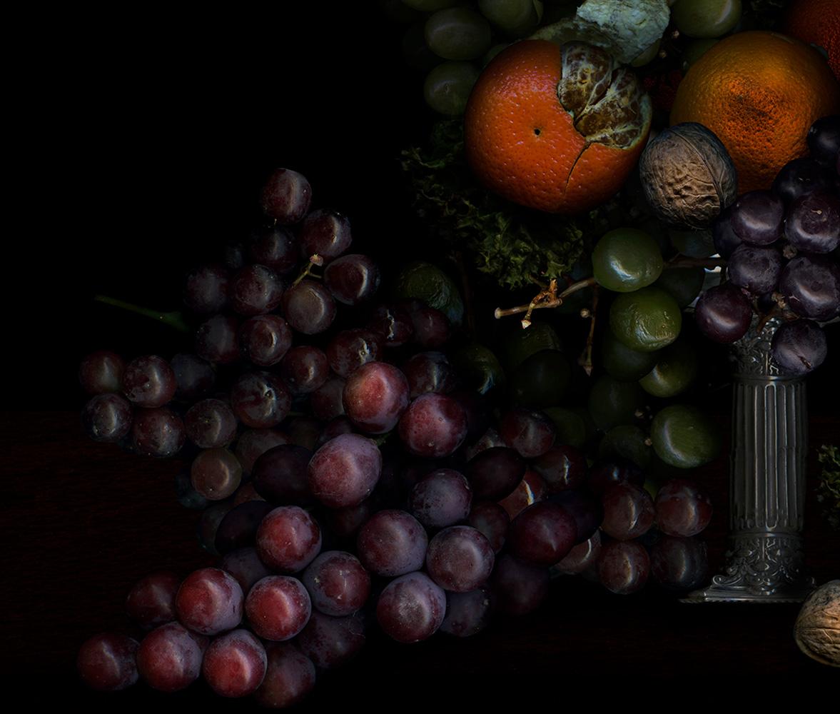 Obst aus meinem Garten #7. Früchte. Digitale Collage-Farbfotografie (Moderne), Photograph, von Zoltan Gerliczki
