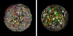 The Broken Planet andThe Excitement Planet Diptych. Color Photographs