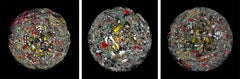The Broken Planet, The Anger Planet, The Disgust Planet Triptych Photographs